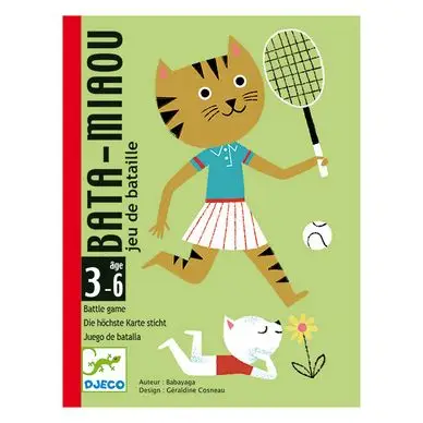 Prix Choc Jeu de cartes Bata-Miaou - Djeco