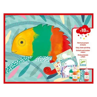 Activité peinture Les petits Petite barbouille - Djeco Commander Maintenant
