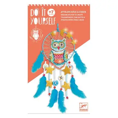 Activité DIY Personnages animés Attrape-rêves - Djeco Haute Qualité
