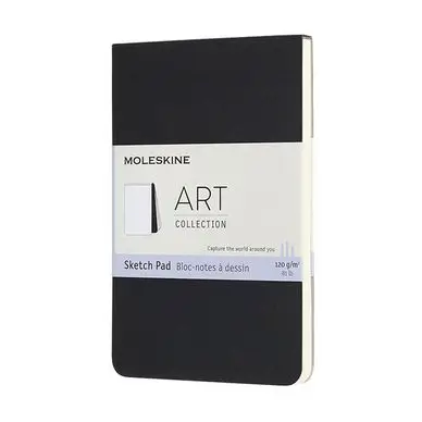Carnet de croquis Art 9 x 14 cm Noir - Moleskine Marque