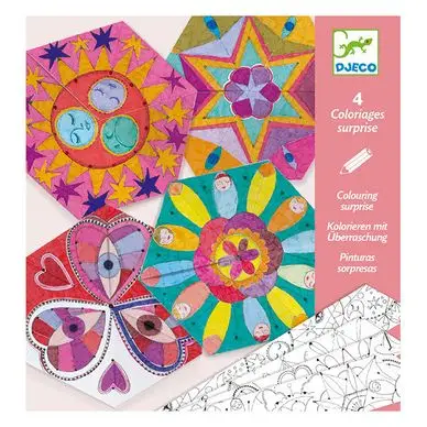 Acheter En Ligne Coloriage surprise Mandala constellations - Djeco