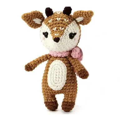 Kit de crochet animal Biche - Graine Créative Promotion Saisonnière