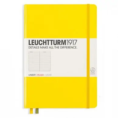Carnet de notes Rigide A5 14,5 x 21 cm Ligné - Leuchtturm1917 Prix Bas