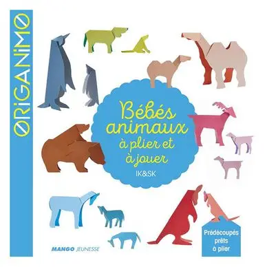 Livre Bébés animaux à plier et à jouer - Mango Prix Cassé