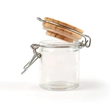Mini bocal en verre rond H.6 cm - Graine Créative Seulement Aujourd'hui