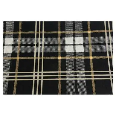 Papier indien 50 x 70 cm 120 g/m² Checks Noir Blanc & Or - Esprit Papier Commander Maintenant