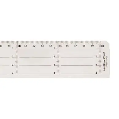 Règle à lavis 60 cm antitache - Minerva Paiement Sécurisé
