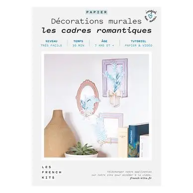 Meilleure Vente Kit papier Carte postale les cadres romantiques - French'Kits