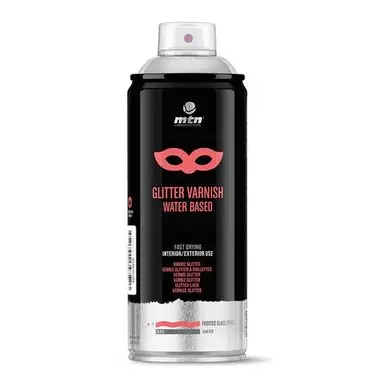Vernis pailletté or en spray 400 ml - Montana Haute Qualité