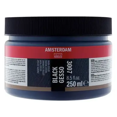 Bon Marché Gesso noir 250 ml 3007 - Talens