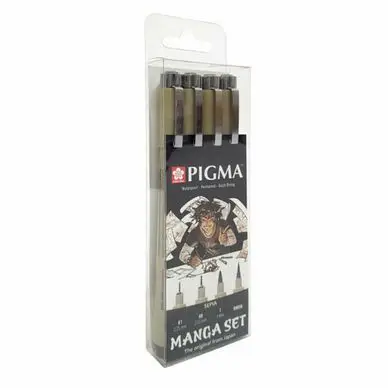 Satisfait Ou Remboursé Feutre calibrés Pigma Micron pour Manga x 4 pcs - Sakura