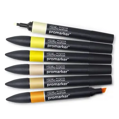 Marqueur Promarker Set Jaunes - Winsor & Newton Livraison Express