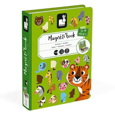 Affaire À Saisir Jeu éducatif Magnéti'book Animaux 30 magnets - Janod