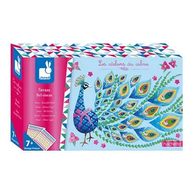 Set créatif Strass bel oiseau - Janod Certifié