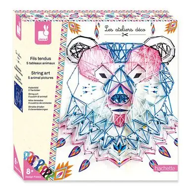 Kit créatif Fils tendus Animaux - Janod Marque
