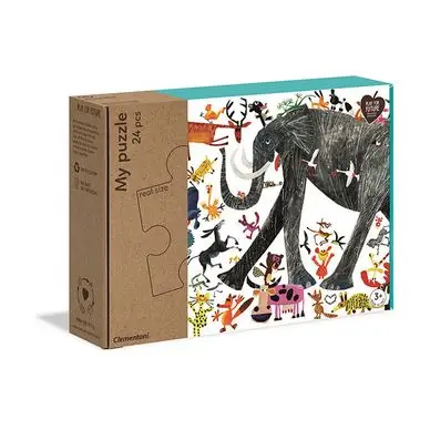 Vente Directe Puzzle Animaux thème Jungle - Clementoni