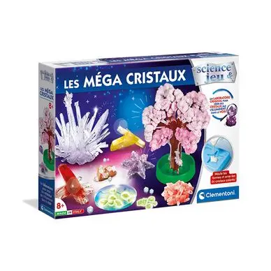Coffret activité Les méga Cristaux - Clementoni Offre Du Jour