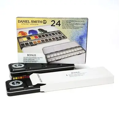Peinture aquarelle Extra-fine 24 demi-godets - Daniel Smith Affaire À Saisir