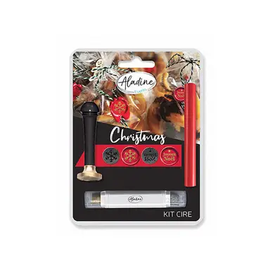 Populaire Kit Cire à cacheter Noël - Aladine