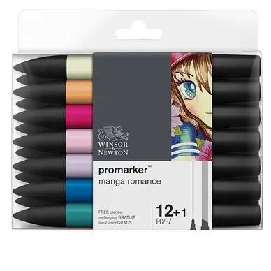 Marqueur Promarker Set Romance manga 13 pcs - Winsor & Newton Acheter Direct