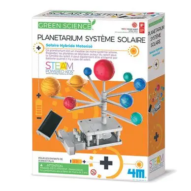 Planétarium système solaire hybride motorisé - 4M Retour Gratuit