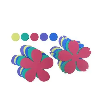 Formes en mousse Maxi fleurs 30 pcs - Kiddi craft Nouvel Arrivage