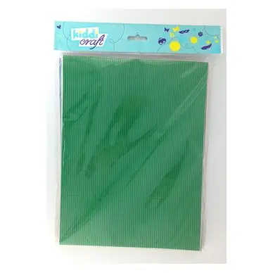Pas Cher Mousse ondulée 21 x 27,5 cm 10 planches - Kiddi craft