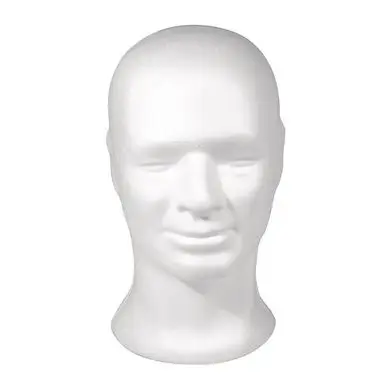 Offre Du Jour Tête en polystyrène Homme 30,5 cm - Rayher