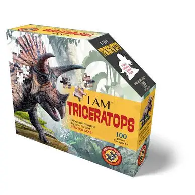 Meilleur Prix Puzzle Tricératops 100 pièces - MaDD CaPP