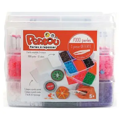 Quantité Limitée Perle à Repasser 5 mm Boîte empilable 7000 pcs - Perlou