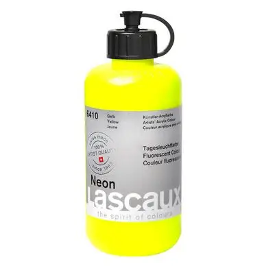 Peinture acrylique Neon Fluorescente 250 ml - Lascaux Prix Choc