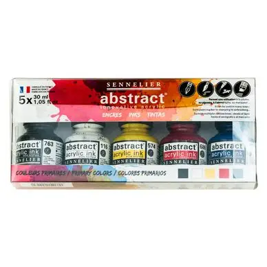 Encre acrylique Abstract Set 5 x 30 ml - Sennelier Marque