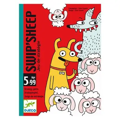 Seulement Aujourd'hui Jeu de cartes Swip'Sheep - Djeco