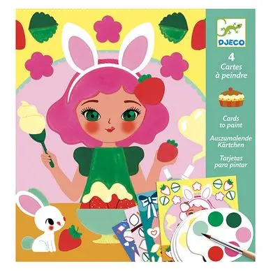 Coloriages surprises Le goûter - Djeco Meilleur Choix