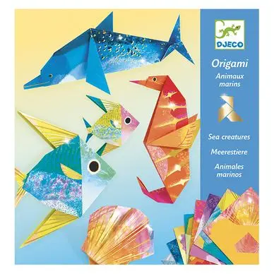 Origami Animaux marins - Djeco Haute Qualité