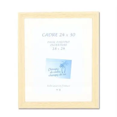 Prix Bas Cadre Nihel Chêne + Passe-partout - Rougier&Plé
