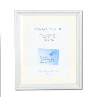 Cadre Nihel Argent + Passe-partout - Rougier&Plé Affaire À Saisir