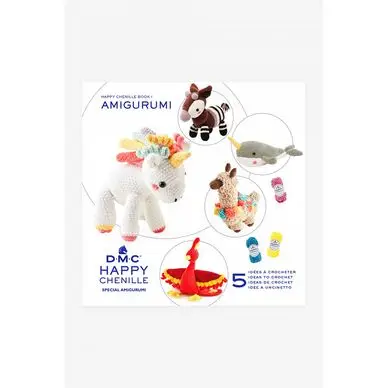 Livre Happy Chenille n°1 Créatures fantastiques - DMC Réduction