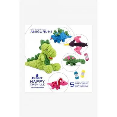 Livre Happy Chenille n°1 Dinosaures - DMC Top Vente