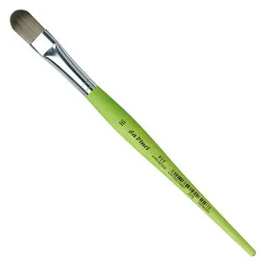 Authentique Pinceau usé bombé Fit Synthetics fibres Synthétiques souples S.375 - Da Vinci