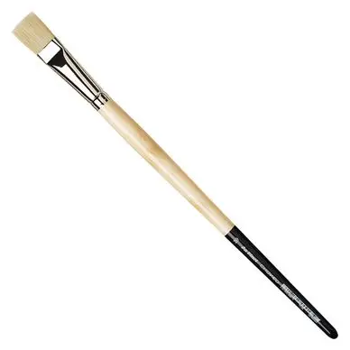 Paiement Sécurisé Brosse plate Chuneo Soies synthétiques blanches S.7129 - Da Vinci