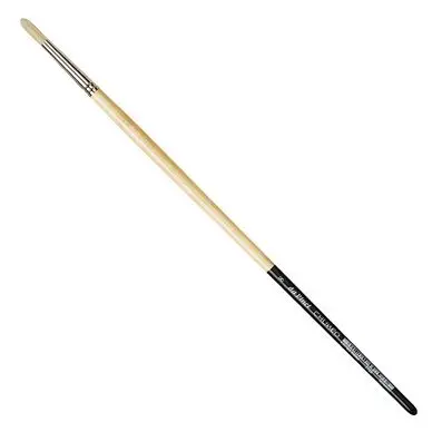 Meilleure Vente Brosse ronde Chuneo Soies synthétiques blanches S.7729 - Da Vinci