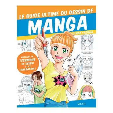 Haute Qualité Livre Le guide ultime du dessin de manga - Éditions Vigot