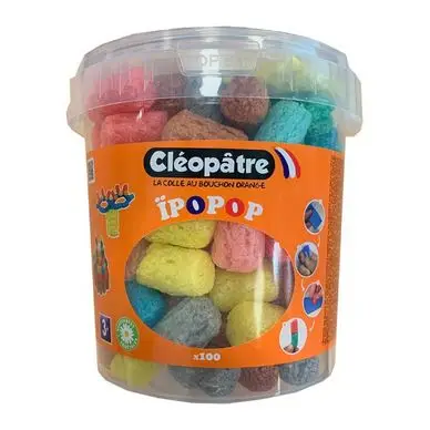 Seulement Aujourd'hui Jeu de construction Flocons de maïs Ïpopop 100 pcs - Cléopatre