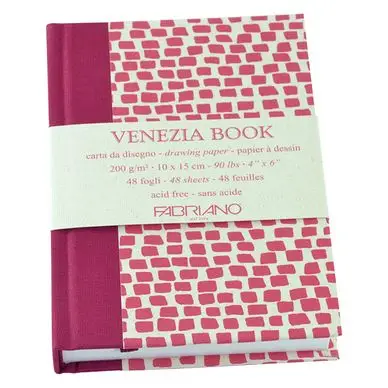 Expédié Aujourd'hui Carnet Venezia 200 g/m² 48 feuilles - Fabriano