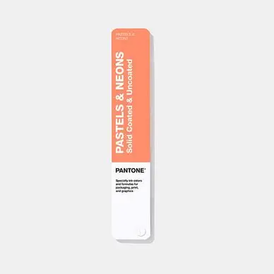 Nuancier Pastels & Neons Coated Uncoated - Pantone Vente Directe