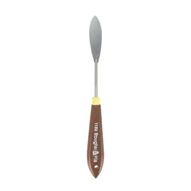 Couteau à peindre Feuille de laurier 60 x 16 mm - Rougier&Plé Paiement Sécurisé