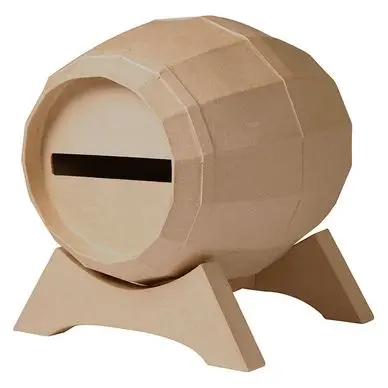 Urne tonneau 29 x 21 x 21 cm - Décopatch Paiement Sécurisé