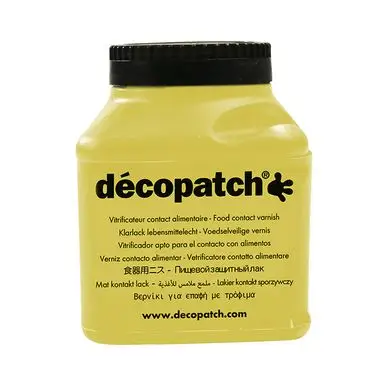 Vernis contact alimentaire 180 ml - Décopatch Soldes