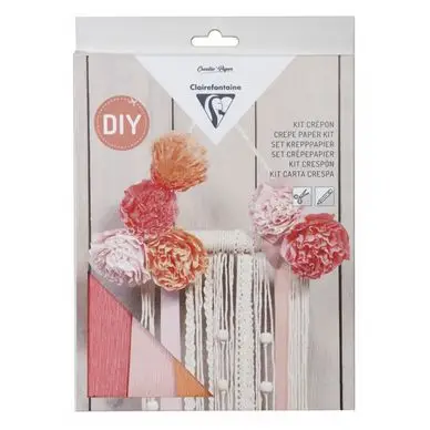Offre Du Jour Kit papier crépon Macramé - Clairefontaine